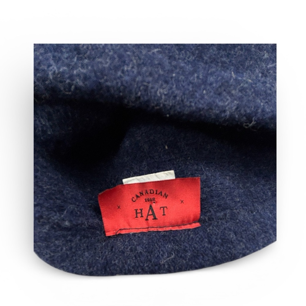 Canadian Hat | Clareta Ormos Pleated Beanie | Like‎ New!! - Picture 4 of 6